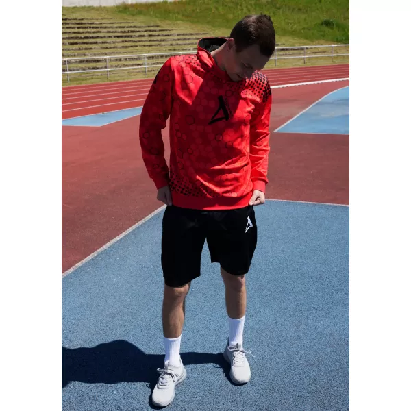  Férfi prémium funkcionális pulóver ALTISPORT VOJ/ALM005MI01 PIROS 