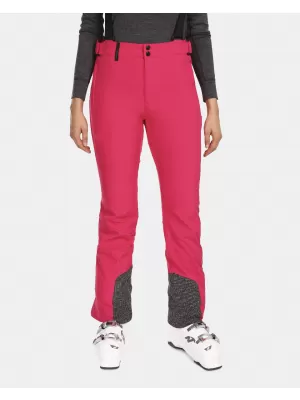 Női softshell sínadrág KILPI RHEA-W UL0407KI RÓZSASZÍN
