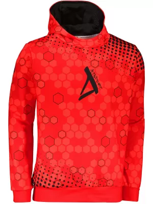 Férfi prémium funkcionális pulóver ALTISPORT VOJ/ALM005MI01 PIROS
