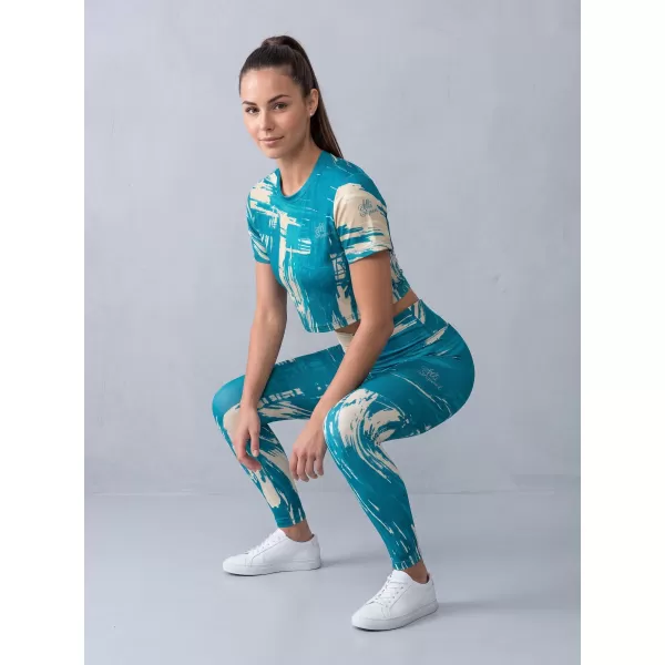  Női hosszú prémium leggings ALTISPORT VOJ/ALW010LEG01 KEROZIN/BARNA 