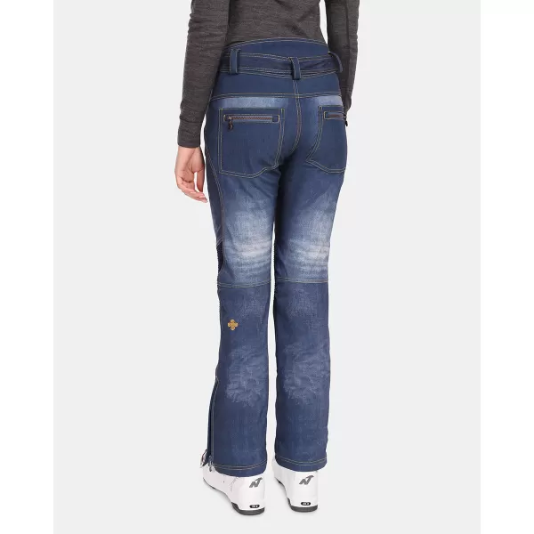  Női softshell sínadrág KILPI JEANSO-W UL0409KI SÖTÉTKÉK 