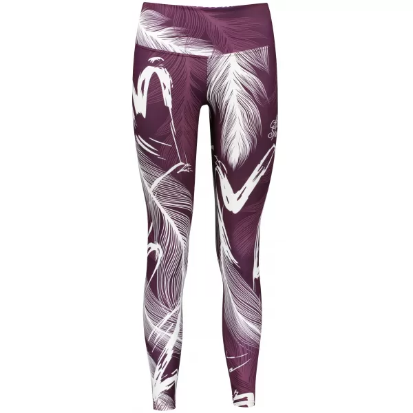  Női hosszú prémium leggings ALTISPORT VOJ/ALW001LEG01 LILA/FEHÉR 