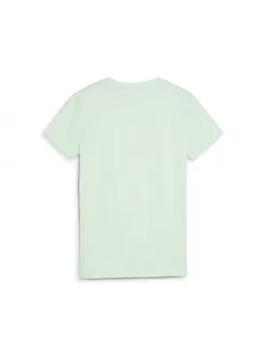 Női póló PUMA ESS LOGO TEE 586775-90 ZÖLD