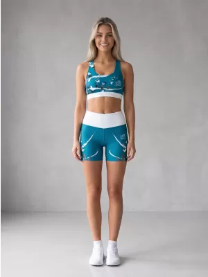 Női rövid prémium leggings ALTISPORT VOJ/ALW022LEG03 KEROZIN