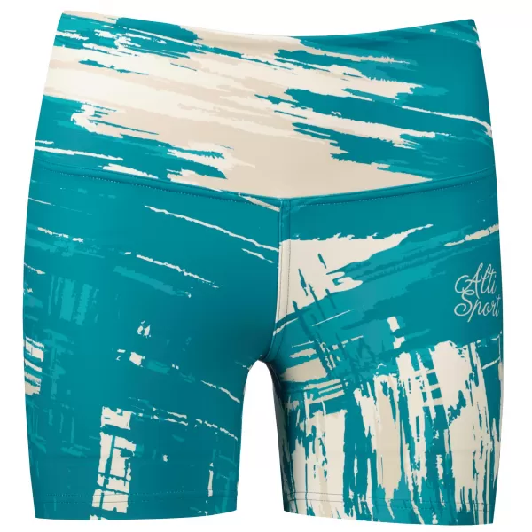  Női rövid prémium leggings ALTISPORT VOJ/ALW010LEG03 KEROZIN/BARNA 