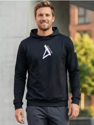 Férfi prémium funkcionális pulóver ALTISPORT VOJ/ALM013MI01 FEKETE