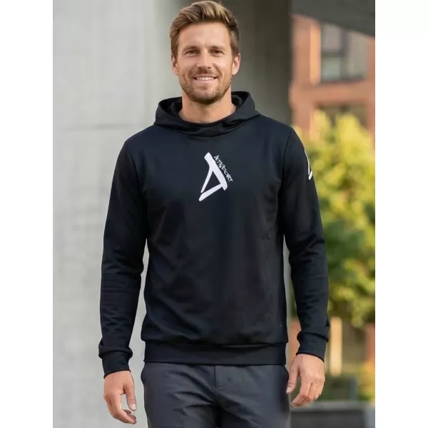  Férfi prémium funkcionális pulóver ALTISPORT VOJ/ALM013MI01 FEKETE 
