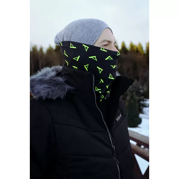  Nyakkendő ALTISPORT VOJ/ALU013NAK01 FEKETE ÉS SÁRGA 