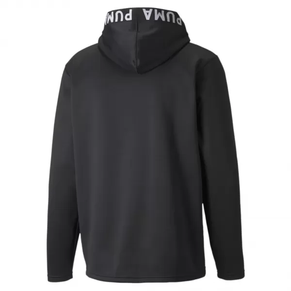  Férfi pulóver PUMA TRAIN PWR FLEECE HOODIE 520893-01 FEKETE 