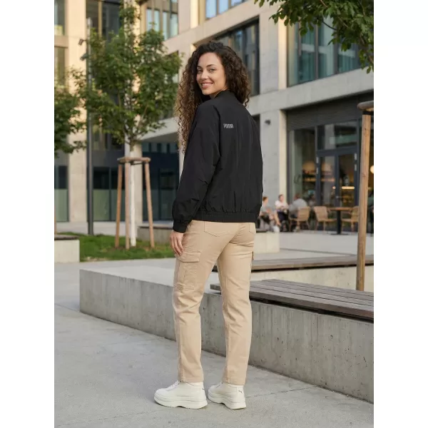  Női kabát PUMA STYLE JACKET 623687-01 FEKETE 