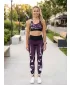 Női prémium sportmelltartó ALTISPORT VOJ/ALW022POD01 LILA