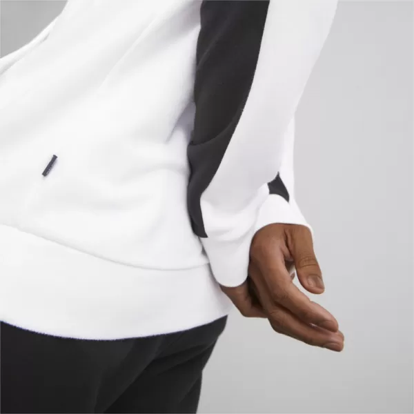  Férfi pulóver PUMA ESS BLOCK X TAPE HOODIE 675173-01 FEKETE 