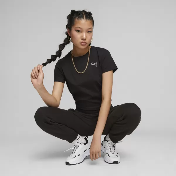 Női póló PUMA BETTER ESSENTIALS TEE 675986-01 FEKETE 