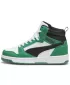 Gyerekcipők PUMA REBOUND V6 MID JR 393831-10 FEHÉR