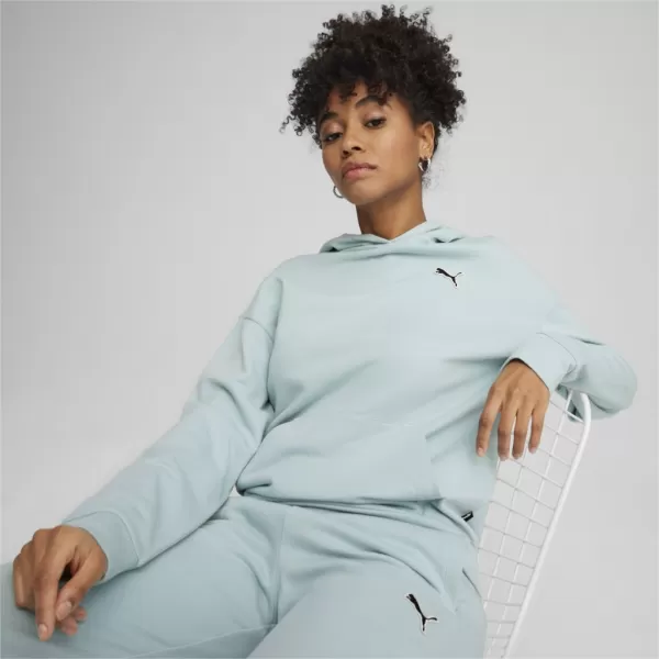  Női pulóver PUMA BETTER ESSENTIALS HOODIE 675988-22 KÉK 