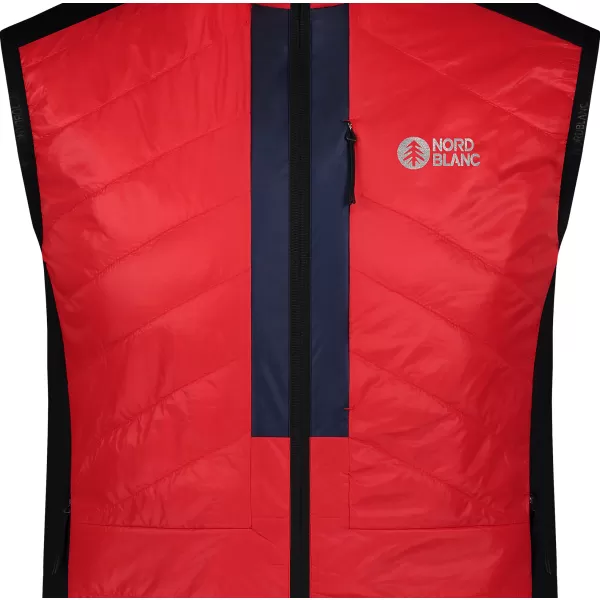  Férfi sportmellény NORDBLANC WINTERTIME NBWJM7986 PIROS 
