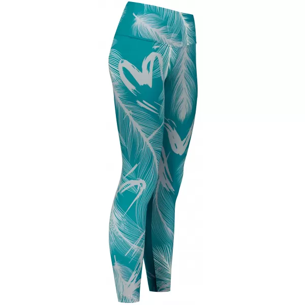  Női hosszú prémium leggings ALTISPORT VOJ/ALW001LEG01 SMARAGD 