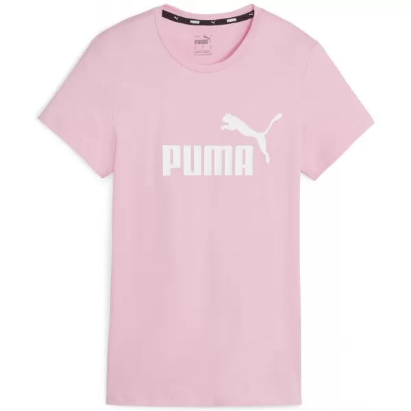  Női póló PUMA ESS LOGO TEE 586775-31 RÓZSASZÍN 