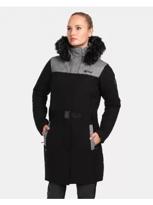 Női télikabát KILPI KETRINA-W UL0129KI FEKETE