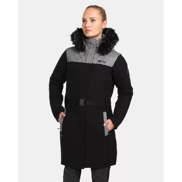  Női télikabát KILPI KETRINA-W UL0129KI FEKETE 