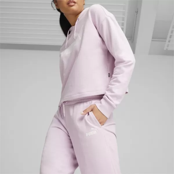  Női nadrág PUMA ESS+ SMALL LOGO HW PANTS TR 678744-60 LILA 