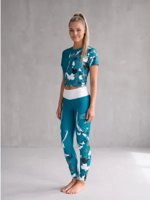Női hosszú prémium leggings ALTISPORT VOJ/ALW022LEG01 KEROZIN