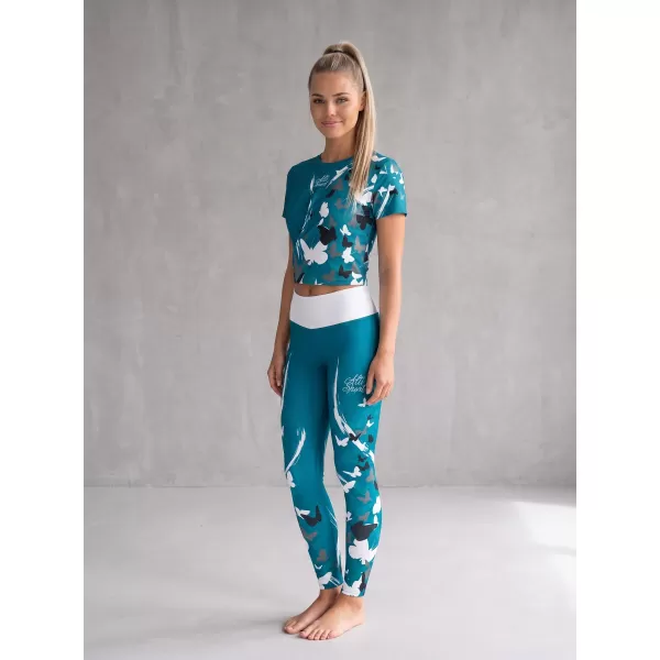  Női hosszú prémium leggings ALTISPORT VOJ/ALW022LEG01 KEROZIN 