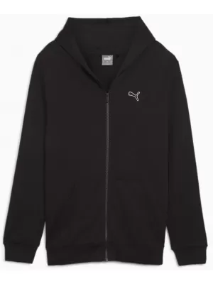 Férfi pulóver PUMA BETTER ESSENTIALS FZ HOODIE 675979-01 FEKETE
