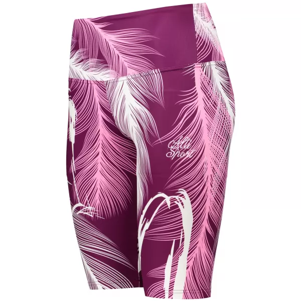  Térd feletti női leggings prémium ALTISPORT VOJ/ALW001LEG02 FUKSZIA 