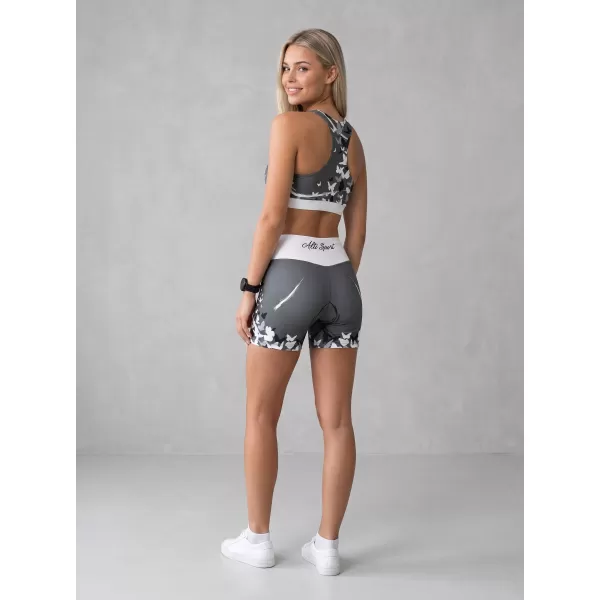  Női rövid prémium leggings ALTISPORT VOJ/ALW022LEG03 SZÜRKE 