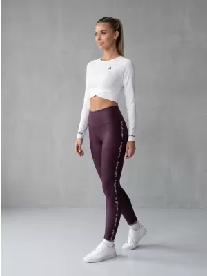 Női hosszú prémium leggings ALTISPORT VOJ/ALW021LEG01 LILA