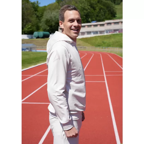  Férfi prémium funkcionális pulóver ALTISPORT VOJ/ALM013MI01 BARNA 