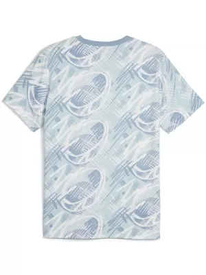 Férfi póló PUMA POWER AOP TEE 678938-20 KÉK