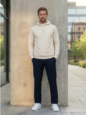 Férfi prémium funkcionális pulóver ALTISPORT VOJ/ALM013MI01 BARNA