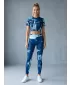 Női hosszú prémium leggings ALTISPORT VOJ/ALW010LEG01 KIRÁLYKÉK