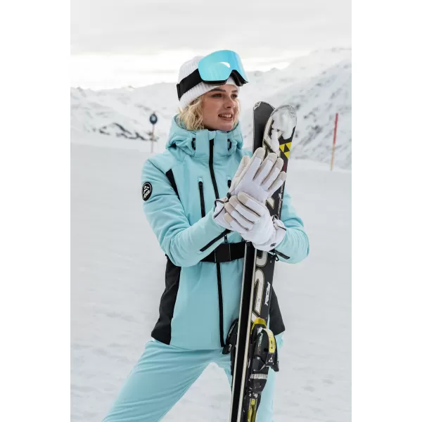  Női softshell síkabát NORDBLANC APRES-SKI NBWJL7928 VILÁGOSKÉK 