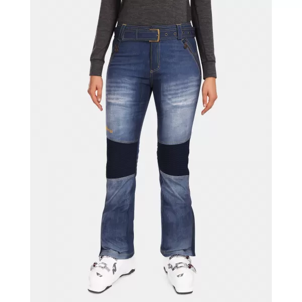  Női softshell sínadrág KILPI JEANSO-W UL0409KI SÖTÉTKÉK 