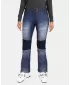 Női softshell sínadrág KILPI JEANSO-W UL0409KI SÖTÉTKÉK