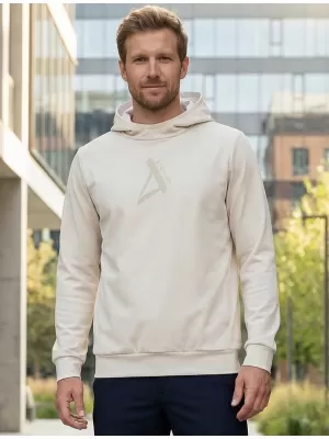 Férfi prémium funkcionális pulóver ALTISPORT VOJ/ALM013MI01 BARNA