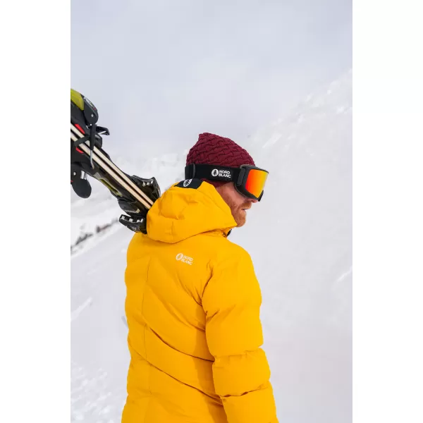  Férfi téli kabát NORDBLANC BRILLIANCY NBWJM7926 BOROSTYÁN 