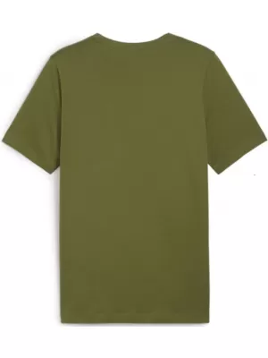 Férfi póló PUMA ESS+ 2 COL LOGO TEE 586759-35 ZÖLD