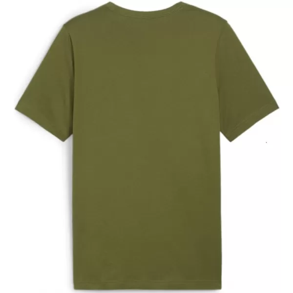  Férfi póló PUMA ESS+ 2 COL LOGO TEE 586759-35 ZÖLD 