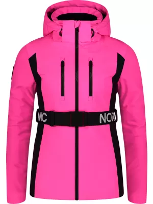 Női softshell síkabát NORDBLANC APRES-SKI NBWJL7928 RÓZSASZÍN