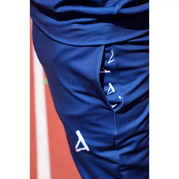  Unisex funkční tepláky premium ALTISPORT VOJ/ALM013TEP01 NÁMOŘNÍ MODRÁ 