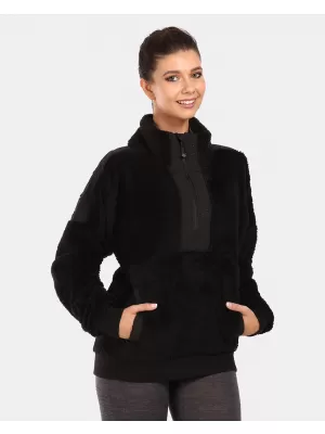 Női meleg pulóver KILPI LIVAE-W UL0214KI FEKETE