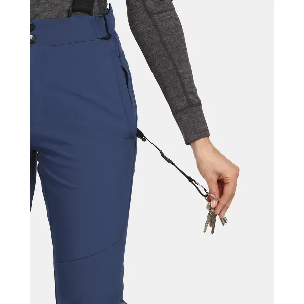  Női softshell sínadrág KILPI RHEA-W UL0407KI SÖTÉTKÉK 