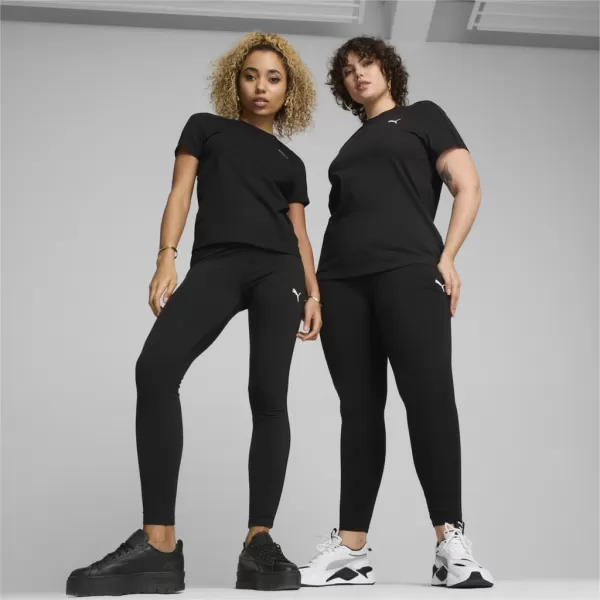  Női leggings PUMA HER HIGH-WAIST LEGGINGS 677890-01 FEKETE 