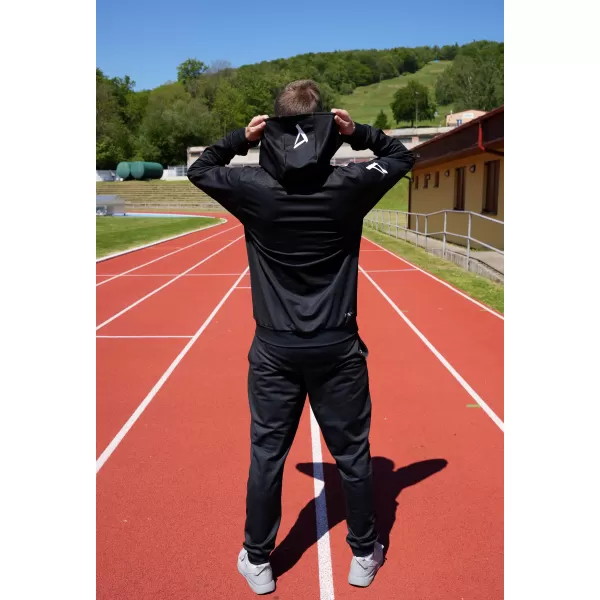  Férfi prémium funkcionális pulóver ALTISPORT VOJ/ALM013MI01 FEKETE 