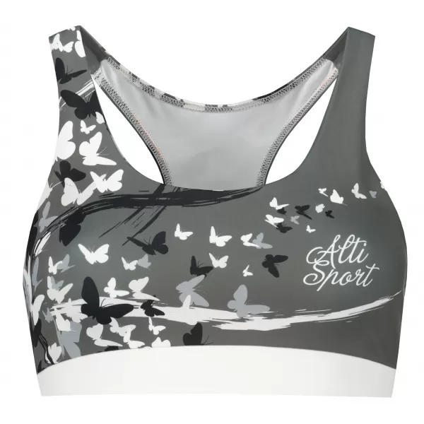  Női prémium sportmelltartó ALTISPORT VOJ/ALW022POD01 SZÜRKE 