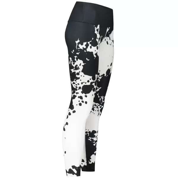  Női hosszú prémium leggings ALTISPORT VOJ/ALW012LEG01 FEKETE-FEHÉR 